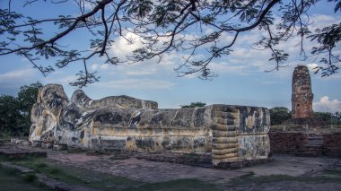Wat Lokkayasutharam Ayutthaya clipart