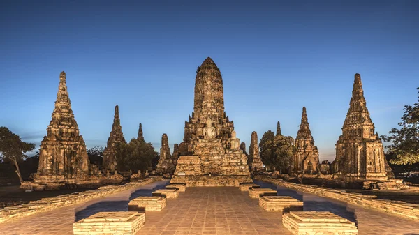 Temple Wat Chai Watthanaram à Ayutthaya — Photo