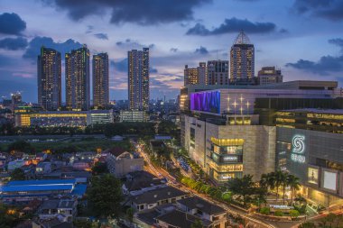Jakarta şehir panoraması