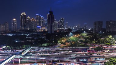 Jakarta şehir panoraması