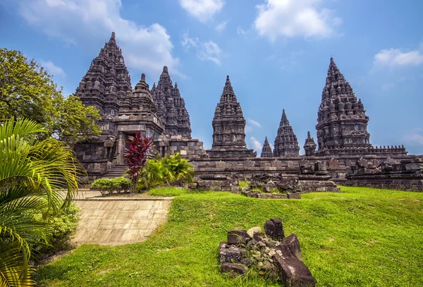 Templo de Prambanan em Java — Fotografia de Stock