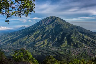 Merbabu volkan Java