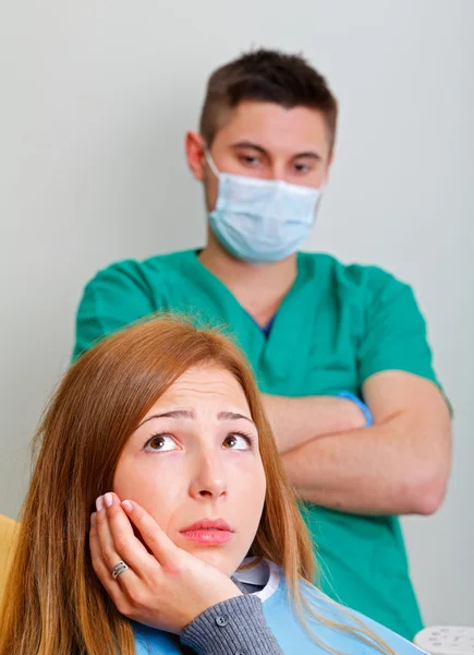 Control dental. — Foto de Stock