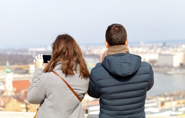 Çift ziyaret Budapeşte