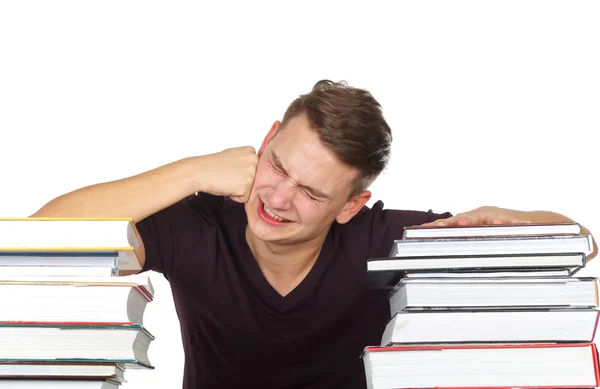 Stressful college life — Stock Photo, Image