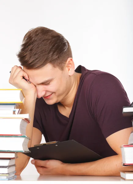 Stressful student life — Stock Photo, Image