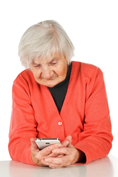 Browsing mobile internet — Stock Photo, Image