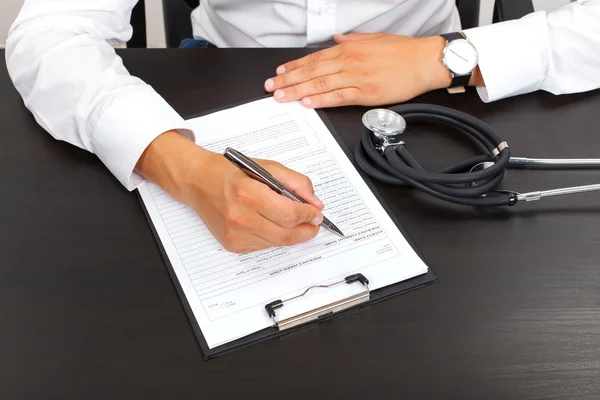 Medical paperwork in office — Stock Photo, Image