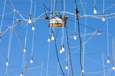 Enerji tasarruflu sokak ışıklandırması resmi