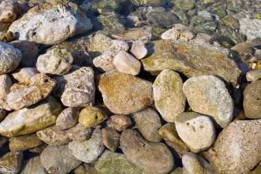 Eski bir taş zeminin dokusu