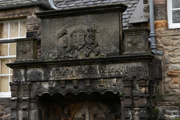 Skoçya Ngiltere Deki Eski Bir Mezarlığın Resmi — Stok fotoğraf