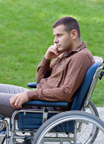 Handicap businessman — Stock Photo, Image