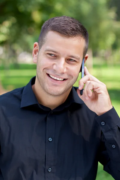 Bonito homem. — Fotografia de Stock