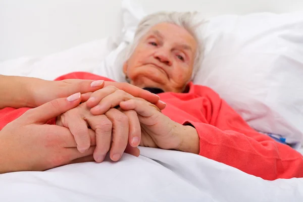 Elderly care — Stock Photo, Image