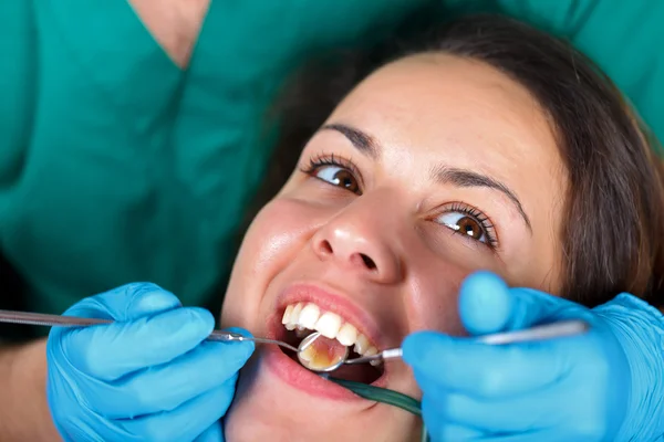 Dental undersökning — Stockfoto