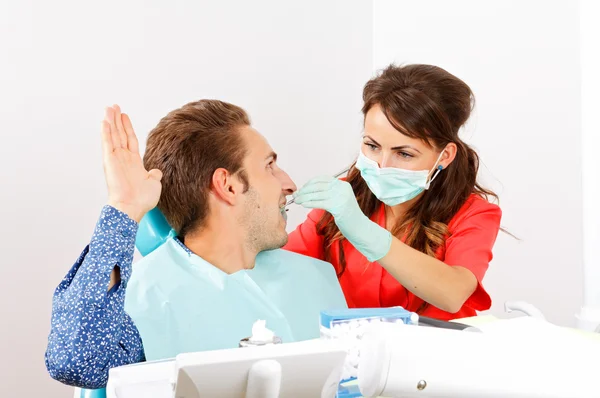 Dental undersökning — Stockfoto