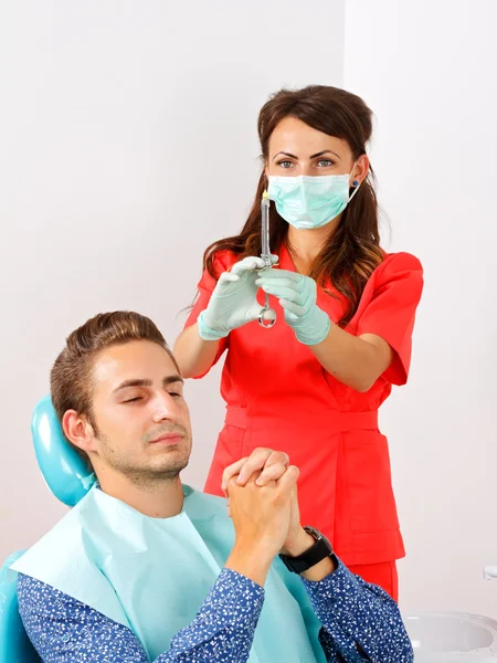 Anestesia dentária — Fotografia de Stock