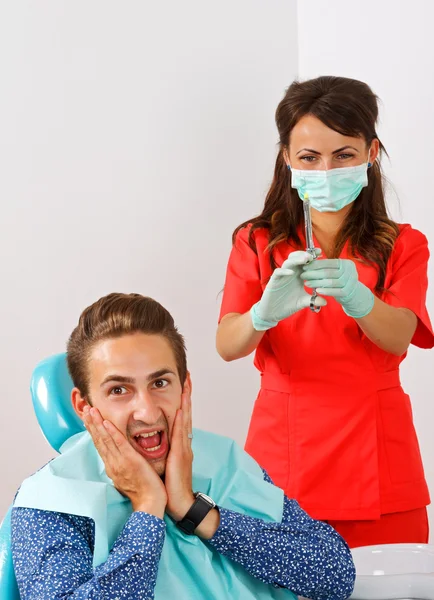 Dental anesthesia — Stock Photo, Image