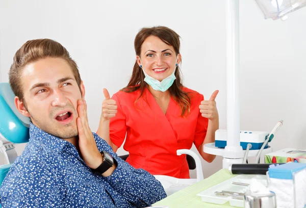 Mal di denti — Foto Stock