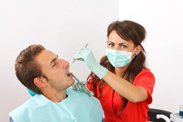 Anestesia dentale — Foto Stock