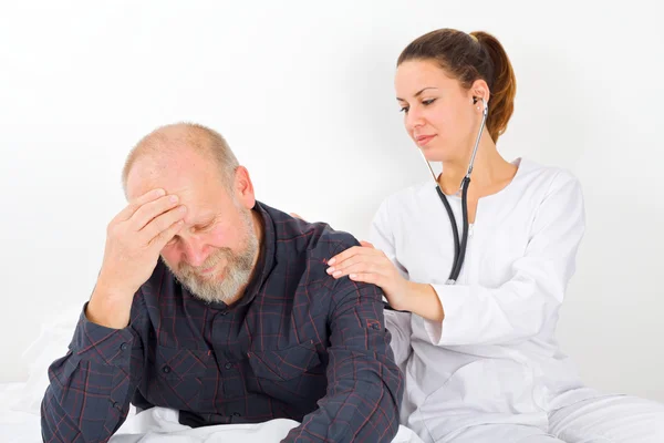 Lung undersökning — Stockfoto