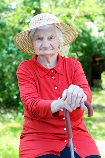 Elderly health care — Stock Photo, Image