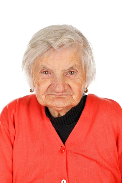 Старшая леди — стоковое фото