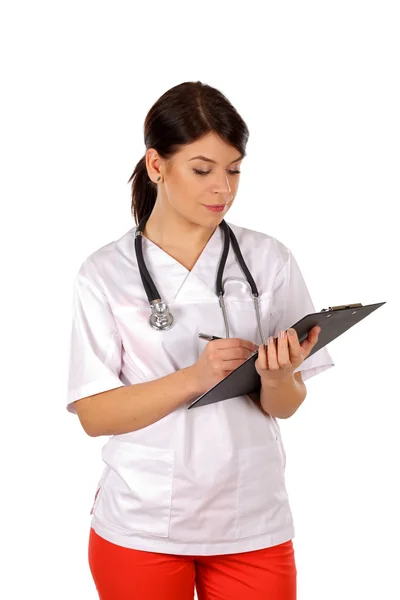 Donna giovane medico — Foto Stock