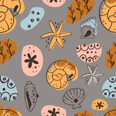 Deniz taşlarıyla kusursuz desen