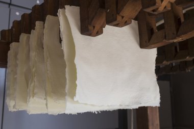 Handmade cotton paper clipart