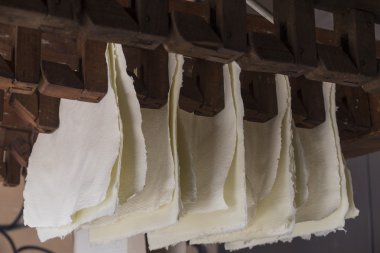 Handmade cotton paper clipart