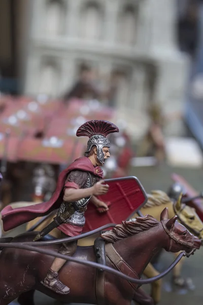 Miniatura soldaților imperiului roman — Fotografie, imagine de stoc