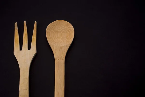 Wooden traditional cutlery