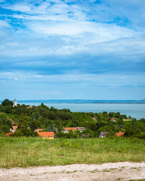 Пісні Ytomaj Hungary Липня 2020 Сценічний Вид Північне Узбережжя Озеро — стокове фото
