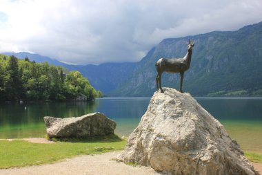 Güzel bir göl Bohinj