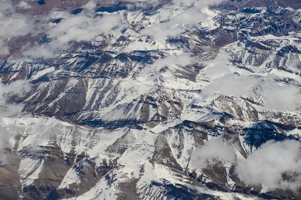 Luchtfoto van de Himalaya — Stockfoto