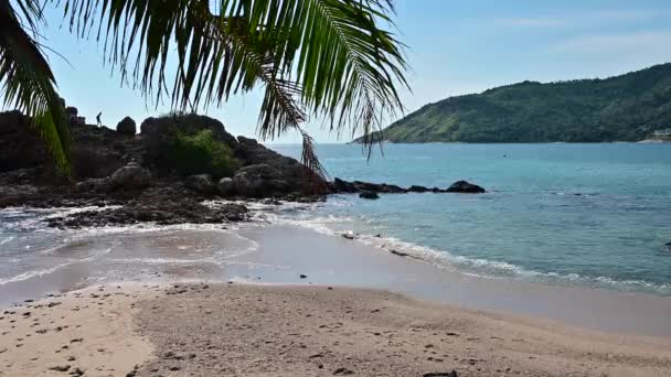 Pantai Laut Terpisah Phuket Thailand — Stok Video