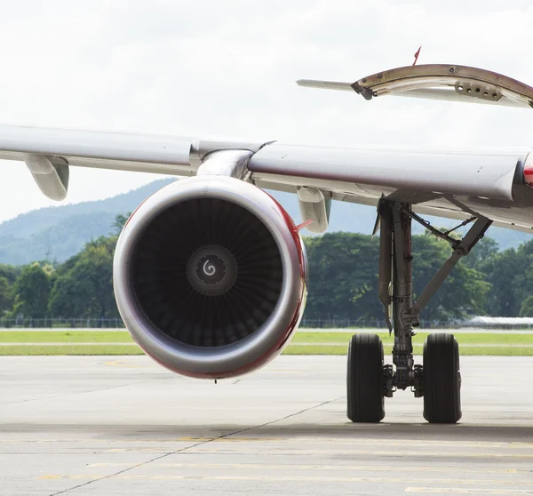 Turbina di aeroplano — Foto Stock