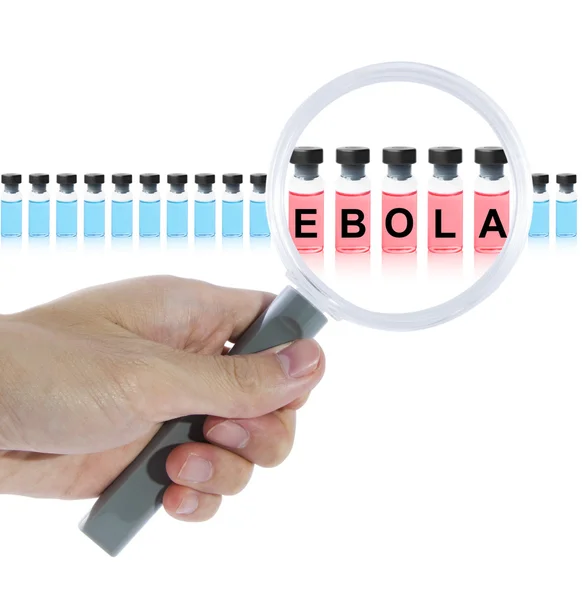 Find ebola vaccine — Stock Photo, Image