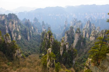 Çin 'deki doğa manzarası