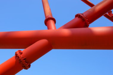 Çelik konstrüksiyon arka plan