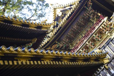 geleneksel Japon çatı