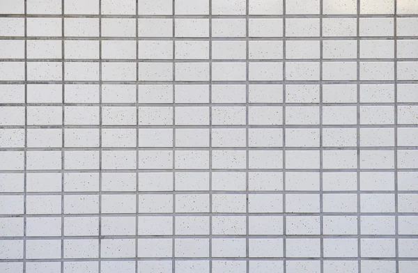 White tiled wall background — Stock Photo, Image