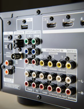 Ev sineması konektörler