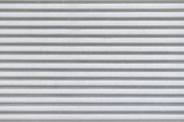 Yatay çizgileri olan gri kıvrımlı çinko yaprak dokusu