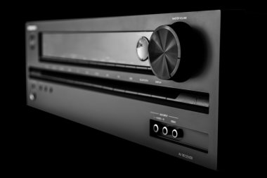 Home theater stereo receiver clipart