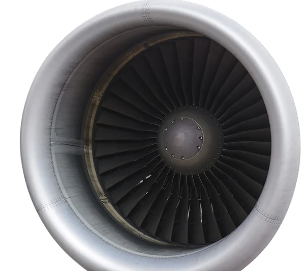 Turbina de avión girando — Foto de Stock