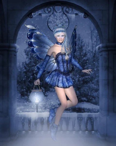 Fairy vinter — Stockfoto