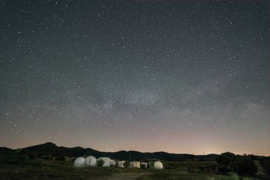 Toskana 'daki amatör astronomi sitesi