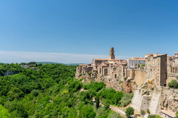 Sorano Citt Del Tufo Toscana — Fotografia de Stock